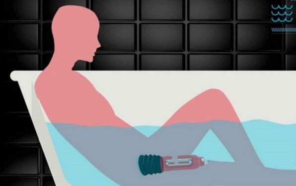 Utilizarea unei pompe hidraulice de către un om pentru creșterea penisului