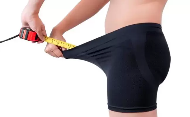 Măsurarea penisului înainte de exercițiu pentru mărire